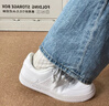 Kappa男鞋小白鞋男2025秋冬新款鞋子男百搭休閑運動(dòng)鞋潮鞋男 白色 37 曬單實(shí)拍圖