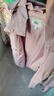 森馬（Semir）陳都靈|防護(hù)外套女中長(zhǎng)款寬松撞色秋裝戶外通勤夾克101524109001 曬單實(shí)拍圖