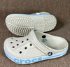 卡駱馳（CROCS）洞洞鞋貝雅卡駱班輕便耐磨一腳蹬休閑鞋|205089 冬日白/彩色-1LI 36 /37(220mm) 曬單實拍圖