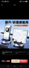 一粒車(chē)載折疊屏手機支架適用華為x5x6三星汽車(chē)內中控儀表臺新款導航 黑色【硅膠防護/360度旋轉】 曬單實(shí)拍圖
