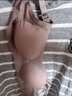愛(ài)寶適孕婦內衣女聚攏哺乳文胸懷孕期產(chǎn)婦喂奶專(zhuān)用上開(kāi)扣布朗灰L碼M382 曬單實(shí)拍圖