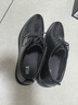 海瀾之家HLA皮鞋男士商務(wù)休閑系帶德比正裝鞋子男H135/H171 黑色44 曬單實(shí)拍圖
