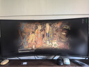 三星（SAMSUNG）40英寸 G75F 180Hz WUHD 4K 1000R 曲面帶魚(yú) HDR600 旋轉升降 玄龍騎士電競顯示器 LS40FG756ECXXF 曬單實(shí)拍圖
