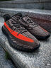 阿迪達斯Yeezy350夏日透氣椰子男女休閑鞋HQ7045 41 曬單實拍圖