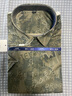 羅蒙ROMON品牌高端夏季短袖襯衫男字母印花短袖輕商務(wù)正裝修身休閑半袖薄款襯衣潮流新品 咖色 L 曬單實(shí)拍圖