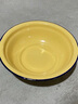 加厚搪瓷碗老式面碗家用湯碗復古飯盆飯碗大碗洋瓷碗懷舊搪瓷餐具臺蘭仕 加厚款16cm卷邊黃湯盆【2個(gè)裝】 曬單實(shí)拍圖