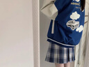 HERAGAIA川町香jk制服百褶半身格裙2025夏套裝格子正版學院風學生校服短裙 33瀧島海格裙+短袖襯衫+領結 M （推薦90斤-100斤） 曬單實拍圖