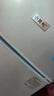 小黃鴨 迷你冰箱小 108L雙門(mén)冷藏冷凍小型家用宿舍租房電冰箱小巧不占地 一級能效省電節能 95L【一級能效，節能省電款】銀色 曬單實(shí)拍圖