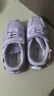 回力（Warrior）兒童運動(dòng)鞋春秋款雙網(wǎng)透氣女童跑步鞋WZ(CL)-1152 淺紫/深紫30 曬單實(shí)拍圖