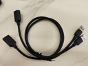 綠聯(lián) USB延長線2.0公對(duì)母數(shù)據(jù)連接線 AM/AF 電腦電視U盤手機(jī)無線網(wǎng)卡鍵盤鼠標(biāo)接口加長連接線 0.5米 曬單實(shí)拍圖