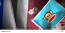 大嘴猴（paul frank）童鞋2025春秋新款兒童帆布鞋男童中幫板鞋女童休閑鞋子涂鴉寶寶鞋 黑色 32碼 曬單實(shí)拍圖