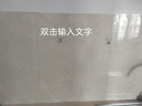 雨涵（YUHAN） 鋁塑板自粘墻貼瓷磚墻面廚房衛生間防水防潮裝飾墻板3d立體貼紙 加厚漢白玉5片30*60（厚2.5mm） 曬單實(shí)拍圖