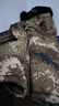 冬季加厚加絨迷彩服戶外作訓服冷庫棉衣防寒保暖戰(zhàn)術(shù)外套勞保棉服 荒漠中長款 小號100-130斤 曬單實拍圖