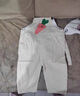 G.DUCKKIDS童裝女童春裝套裝兒童衣服女寶寶春秋季新款胡蘿卜背帶褲兩件套女 橘色 80尺碼7-11月(建議寶寶75-85cm) 曬單實(shí)拍圖
