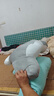 床頭靠墊護腰大靠背枕頭軟包沙發(fā)抱枕半躺宿舍學(xué)生玩手機床上靠枕 冰豆豆開(kāi)心笑臉 75*45*25 曬單實(shí)拍圖