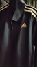 阿迪達斯 （adidas）春秋套裝 兒童運動(dòng)套裝新款戶(hù)外休閑夾克長(cháng)褲兩件套 黑/金 152 曬單實(shí)拍圖