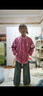 迪士尼童裝美式女童秋季套裝潮流復古兒童棒球服外套寬松顯瘦女孩牛仔褲 曬單實(shí)拍圖