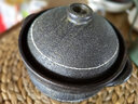 可可屋日本原裝進(jìn)口萬(wàn)古燒黑釉土鍋小森林米飯鍋燉煮煲湯煲仔飯砂鍋飯煲 0705-5174小森林雙蓋2合 1.2L 曬單實(shí)拍圖