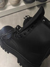 高妮熊隱形內增高馬丁靴男10cm春季新款休閑百搭高幫厚底時(shí)尚工裝靴大碼 黑色(隱形內增高10cm) 42 曬單實(shí)拍圖