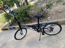 大行（DAHON）D6折疊自行車(chē)20英寸6速入門(mén)級折疊車(chē)成人學(xué)生通勤休閑單車(chē)KBC061 消光黑 曬單實(shí)拍圖