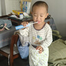 拜爾 K6兒童電動(dòng)牙刷 殺菌版智能掃振全身防水 學(xué)生男寶寶軟毛護齦感應充電 3-6-12送孩子禮物 迪西藍 曬單實(shí)拍圖