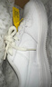 耐克NIKE板鞋女子大童空軍一號 AIR FORCE 1運動(dòng)鞋 DH2920-111白38 曬單實(shí)拍圖