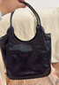 CHARLES&KEITH25秋季新品簡(jiǎn)約手提式托特包菜籃子包生日禮物CK2-30782659 Wineberry Red紫紅色 S 曬單實(shí)拍圖