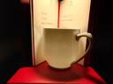 千紅窯醴陵毛瓷杯茶具釉下陶瓷茶杯帶蓋高檔水杯詩詞杯泡茶杯高白玉瓷 毛瓷杯沁園春-雪 曬單實(shí)拍圖