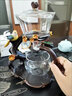 清韻逸品自動(dòng)茶具套裝玻璃泡茶壺茶水分離辦公室自動(dòng)懶人泡茶神器功夫茶杯 喜上眉梢 曬單實(shí)拍圖