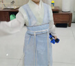 歐育兒童漢服學(xué)生國學(xué)服男女童三字經(jīng)春秋裝節日演出服書(shū)童套裝團體服 B2228  天藍 110 【建議身高105-115cm】 曬單實(shí)拍圖