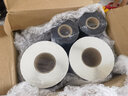 得實打印機DL638固定資產(chǎn)標簽紙啞光銀70mm*50mm1000張 80MM*300m全樹脂碳帶 曬單實拍圖