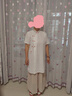 子牧棉麻夏裝 女側(cè)開衩雙層闊腿褲寬松顯瘦中國風(fēng)文藝長褲休閑褲1004 杏米色 L(建議120-140斤) 曬單實拍圖