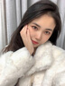 YUEXUNZI冬季新款仿羊羔毛外套女裝韓版氣質(zhì)溫柔風(fēng)加厚保暖女士上衣棉衣潮 白色 S 曬單實拍圖
