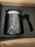 京東京造茶杯便攜式黑陶茶泡茶壺茶杯功夫茶具辦公杯隨身茶壺容量400ml 曬單實(shí)拍圖