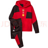 阿迪達斯（adidas）中大童新年款秋冬針織連帽衛衣衛褲運動(dòng)套裝HC2733 HC2733 140 曬單實(shí)拍圖