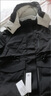 森馬（Semir）防護外套|羽絨服女中長(cháng)款寬松防油防污冬防雨防風(fēng)收腰厚外套 黑色（灰鴨絨）90001 XL 曬單實(shí)拍圖