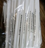 SHUANG YU一次性可降解吸管23cm*100只奶茶飲料加粗管口φ12mm 曬單實(shí)拍圖