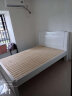 邻里江南实木床双人床1.5米单人床1.8米2米大床白色现代简约中式主卧婚床 实木单床 1500*2000mm框架结构 实拍图