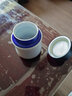 乾唐軒活瓷杯【中秋送禮】活力按摩杯水杯茶杯隨手陶瓷杯子送禮手工定制 寶藍釉 曬單實(shí)拍圖