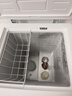 海爾（Haier）【零下30度+免除霜】海爾冰柜家用一級能效小冰柜臥式小型冷柜囤貨冷凍冷藏兩用非無(wú)霜 100升免除霜+食品筐移動(dòng)腳輪 100升 系列 曬單實(shí)拍圖