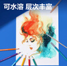 得力（deli）72色鐵盒裝水溶性彩鉛(混)(72支/盒)美術(shù)專(zhuān)業(yè)手繪涂色繪畫(huà)HM451-72雙十一熱門(mén)商品 曬單實(shí)拍圖