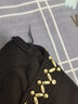 貓人（MiiOW）品牌 打底無(wú)袖白色吊帶背心女西裝內搭釘珠背心針織衫上衣新款202 【波浪-黑色】 均碼 曬單實(shí)拍圖
