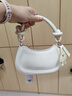 森馬（Semir）包包斜挎包女2024新款手提包時(shí)尚設計感單肩包俏皮可愛(ài)豌豆包 奶白10501-105524153033 均碼 曬單實(shí)拍圖
