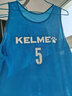 KELME/卡爾美足球服對抗訓練背心團購健身組隊服分隊服針織無(wú)袖T恤 彩藍白(M)碼 曬單實(shí)拍圖