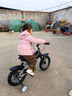 PHILLIPS兒童自行車3-6-10歲男女童小孩單車雙碟剎山地車中大童學(xué)生自行車 【帶腳撐】98%免裝-輻條版 14寸(建議身高90-100cm) 曬單實(shí)拍圖