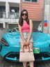 Cohnim kevin奢侈品女士包包女包單肩斜挎手提包送媽媽老婆女友情人節(jié)生日禮物 c02077奶茶配棕【就近倉發(fā)貨】 曬單實拍圖