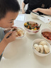 浩雅景德鎮(zhèn)陶瓷米飯碗面碗大容量湯碗高顏值家用 時(shí)光漫步6英寸4只裝 曬單實(shí)拍圖
