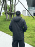 波司登（BOSIDENG）戶外軟殼男連帽防風防潑水散熱露營溯溪登山山系旅行防護功能外套 黑色8056-經(jīng)典極簡風 M 175/96A 曬單實拍圖
