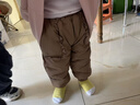 巴拉巴拉兒童羽絨褲女童外穿長(zhǎng)褲冬季保暖褲200424108003 曬單實(shí)拍圖