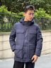 beanpole90%鵝絨 濱波秋冬男士多口袋工裝風(fēng)羽絨服 藏青色 M 175/92A 曬單實拍圖